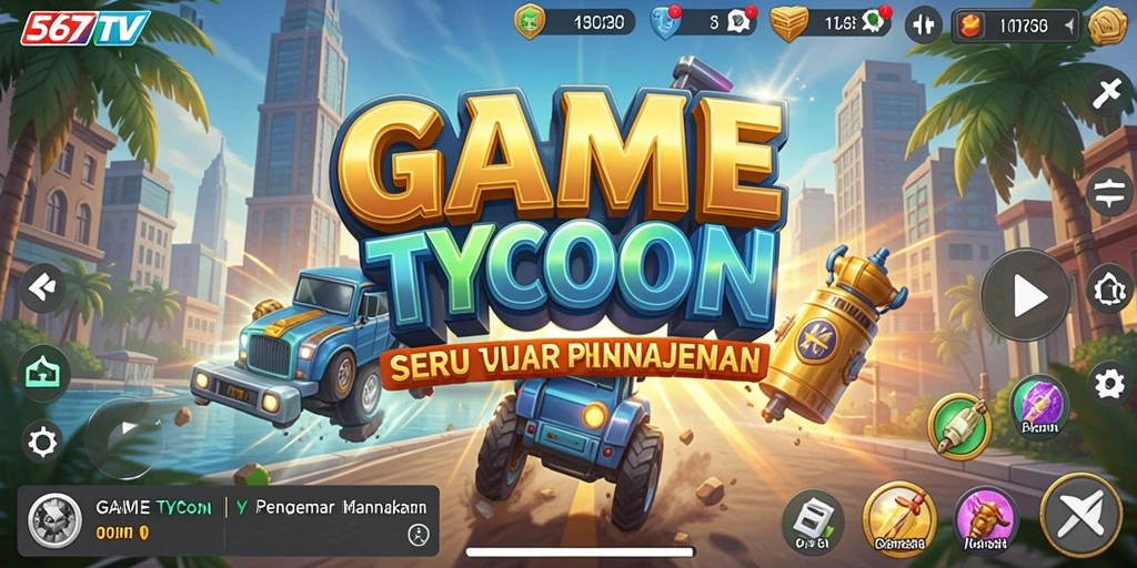 Tampilan gameplay menarik dari 567TV yang menegangkan dan seru.