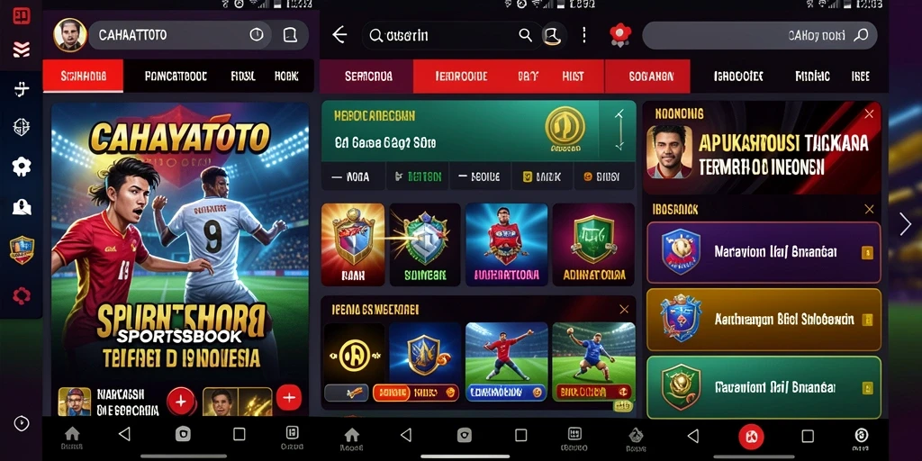 Screenshot gameplay CAHAYATOTO menampilkan antarmuka pengguna yang intuitif dan interaktif.