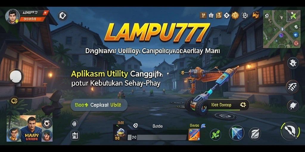 Tampilan utama LAMPU777 yang sederhana dan fungsional.