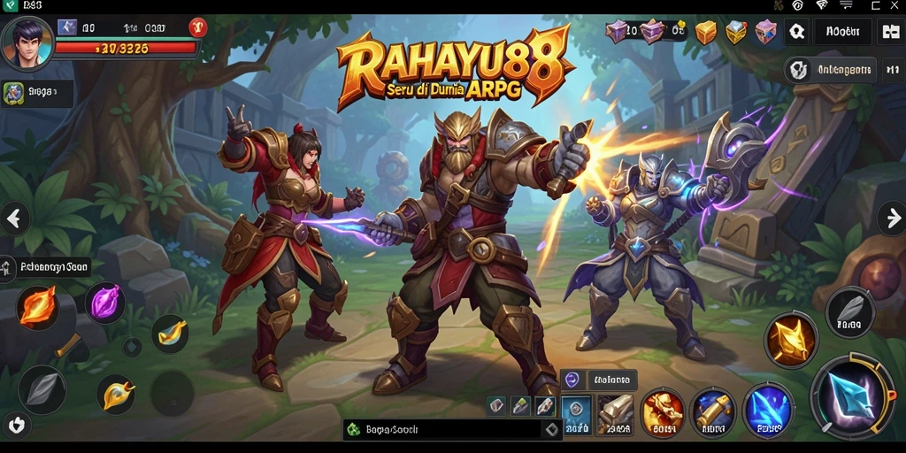 Gameplay menarik di RAHAYU88 dengan pertarungan seru dan karakter unik.